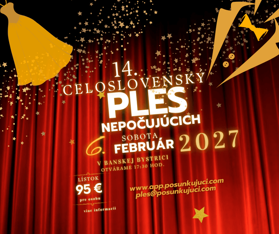 14. Celoslovenský ples nepočujúcich – 6. február 2027, Banská Bystrica