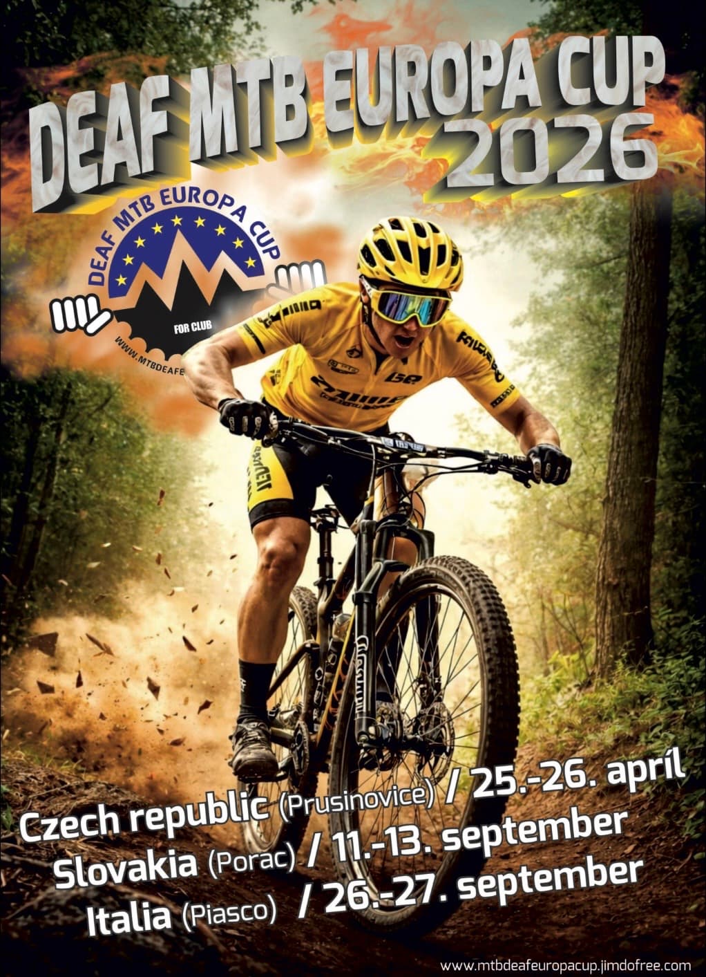 🚴🏻Deaf MTB Europa Cup 2026 