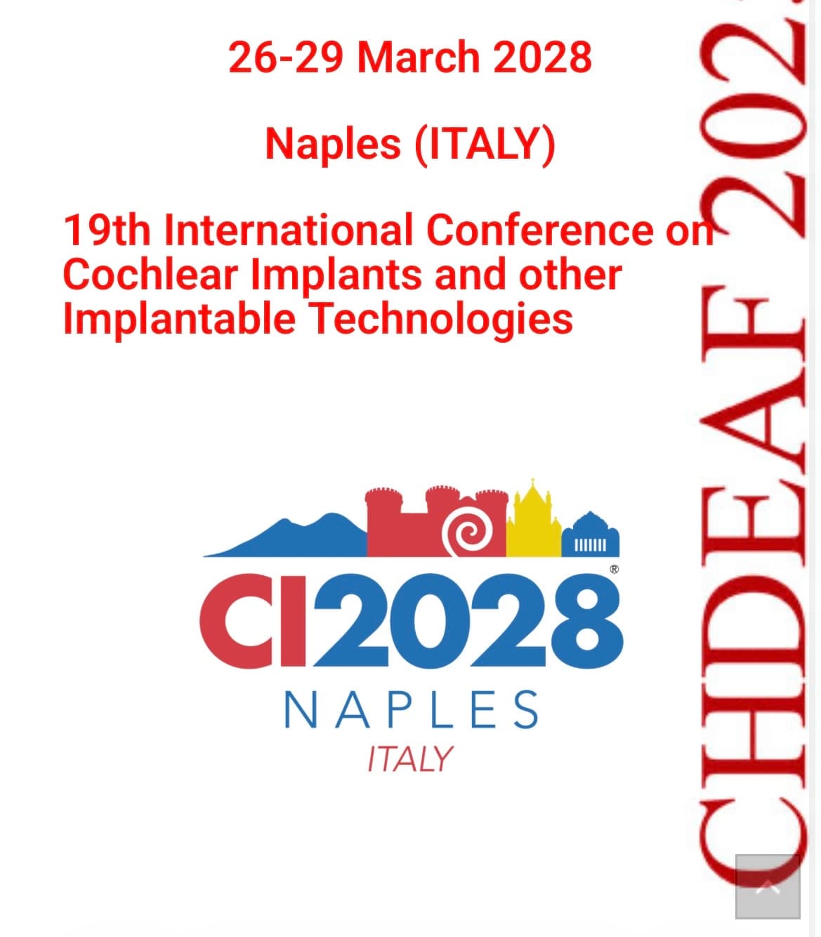 👂 Konferencia CI 2028